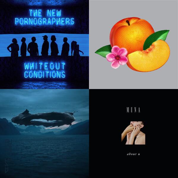 Montage of album covers from Autumn 2023 list