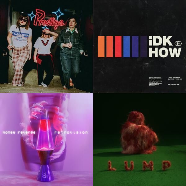 Montage of album covers from From the Newsletter list
