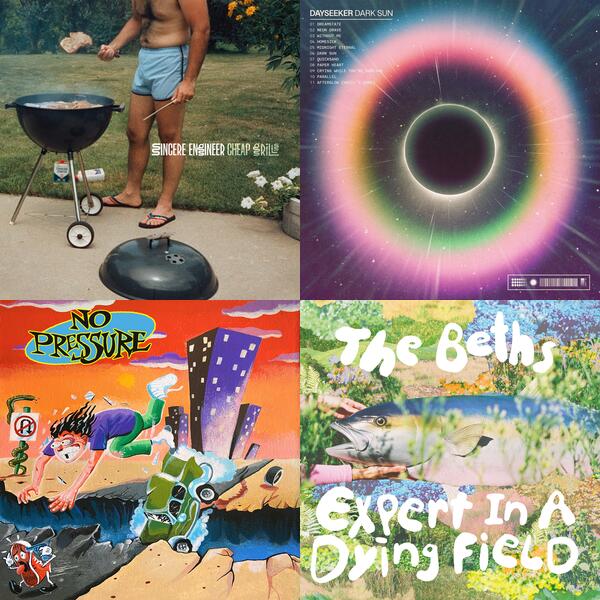 Montage of album covers from 2023 Albums list