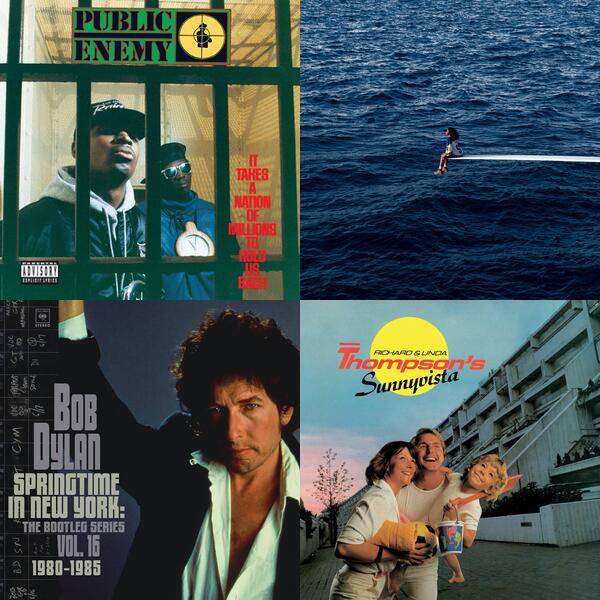 Montage of album covers from Seven Songs for the Week Vol. 44 list