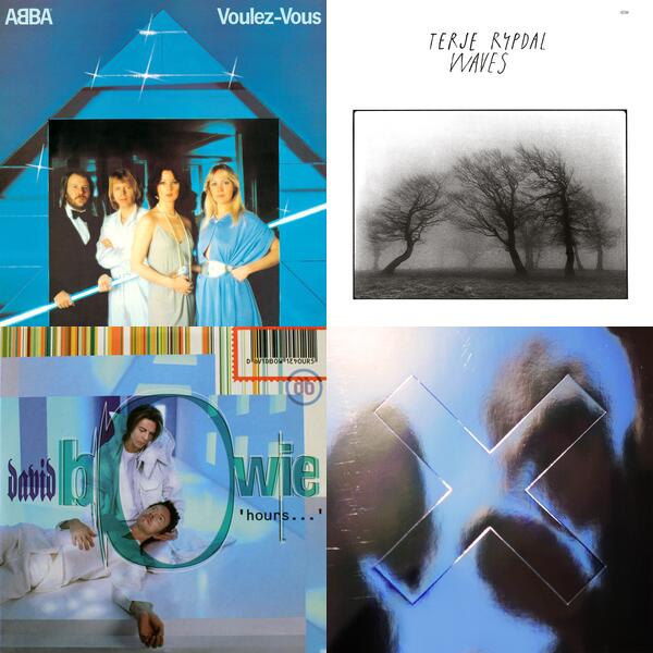 Montage of album covers from Seven Songs for the Week #53 - 10th Apr 24 list