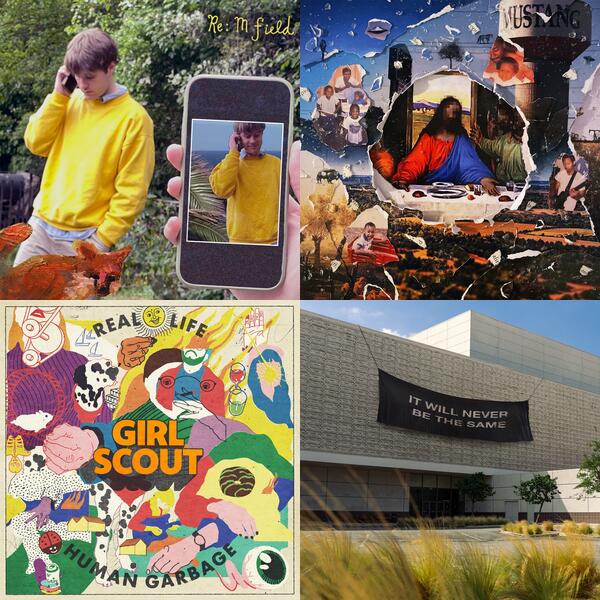 Montage of album covers from Wish I Coulda SXSW 2023 list