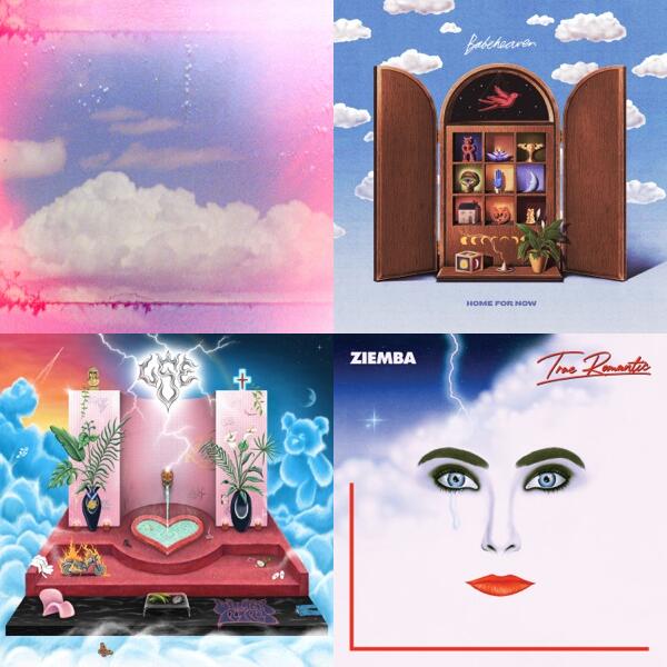 Montage of album covers from Clouds list