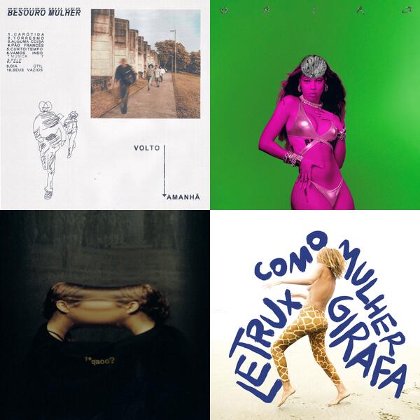 Montage of album covers from The Best of 2023 list