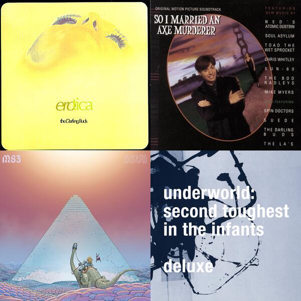 Montage of album covers from Winter 2023-24 list