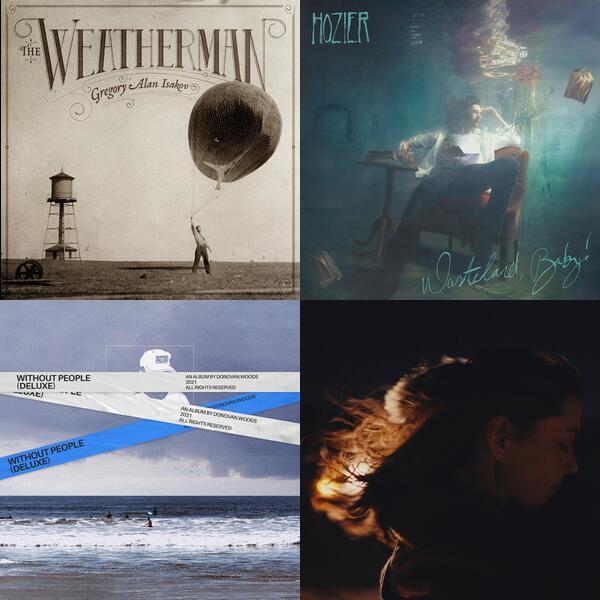 Montage of album covers from Adam's Possible Wishlist list