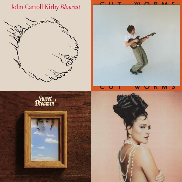 Montage of album covers from John's Favorite Albums of '23 list