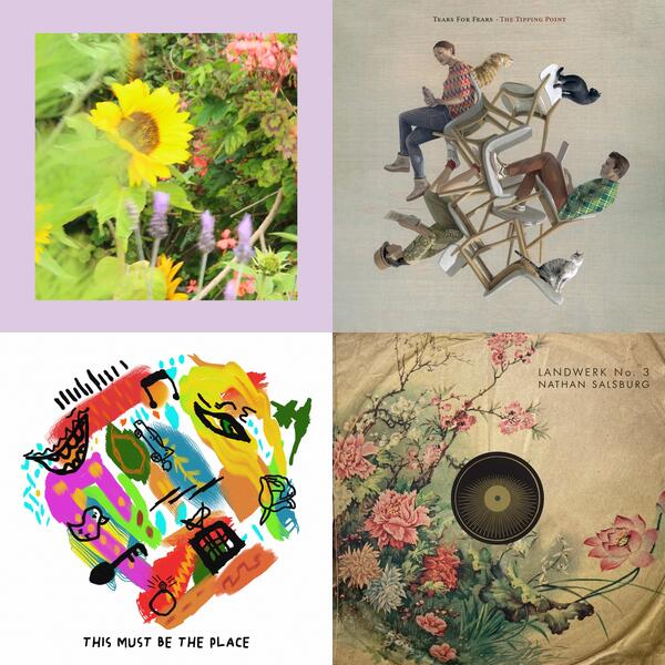 Montage of album covers from 2022-12-05 - Stuff I listened to this week list