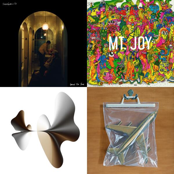 Montage of album covers from 2022-11-28 - Stuff I listened to this week list