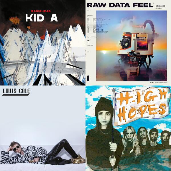 Montage of album covers from Best of 2022 list