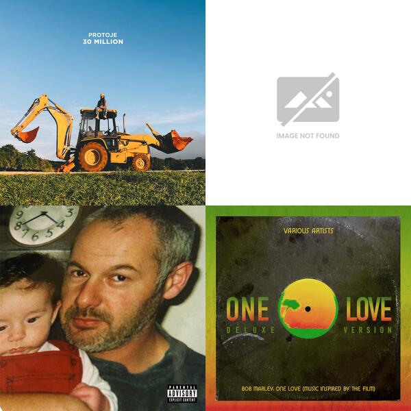 Montage of album covers from February @ The Lion's Den list
