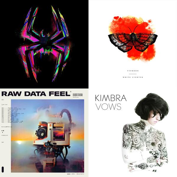 Montage of album covers from Current Rotation list