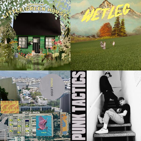Montage of album covers from 2022 Heavy Rotation list