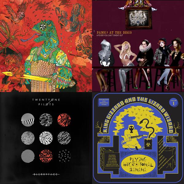 Montage of album covers from Albums I Like list